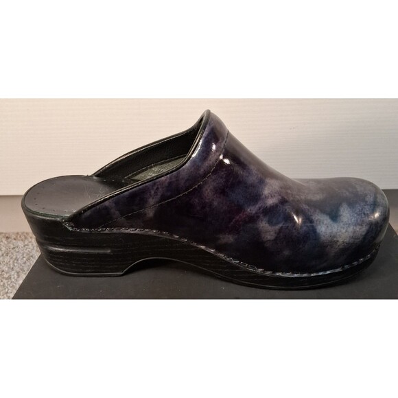 Dansko Marbled Patent Clog Nursing Comfort Shoe Womens Size 37 US 6.5-7 - Picture 5 of 13